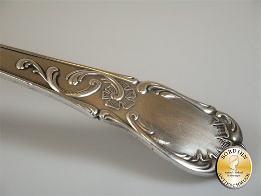Schöpflöffel; Silber 800 (Gravur W, Anker), Jugendstil