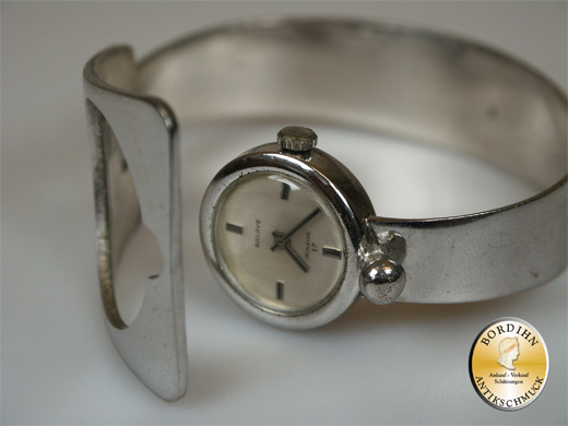 Spangenuhr Silber 835 Marke Balave Armbanduhr Damen Uhr Geschenk